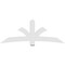 Ekena Millwork Davenport Architectural Grade PVC Gable Bracket, 84"W x 31 1/2"H x 4"D x 6"F, 9/12 Pitch GBP084X32X0406DAV00 - alternate 3